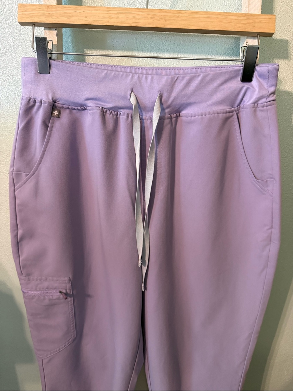 Figs Purple Rafaela Oversized Scrub Top With Joggers Size M Women - Picture 9 of 16
